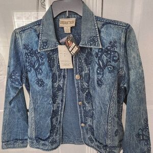 URBAN TRIBE Indigo Denim Jean Jacket - Women's M